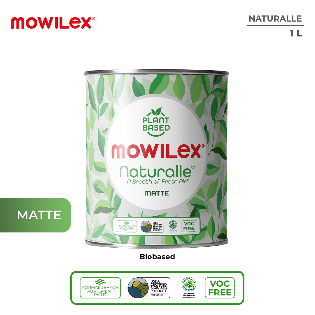 Jual Mowilex Naturalle Cat Tembok Biobased 1 Liter di Seller Mowilex