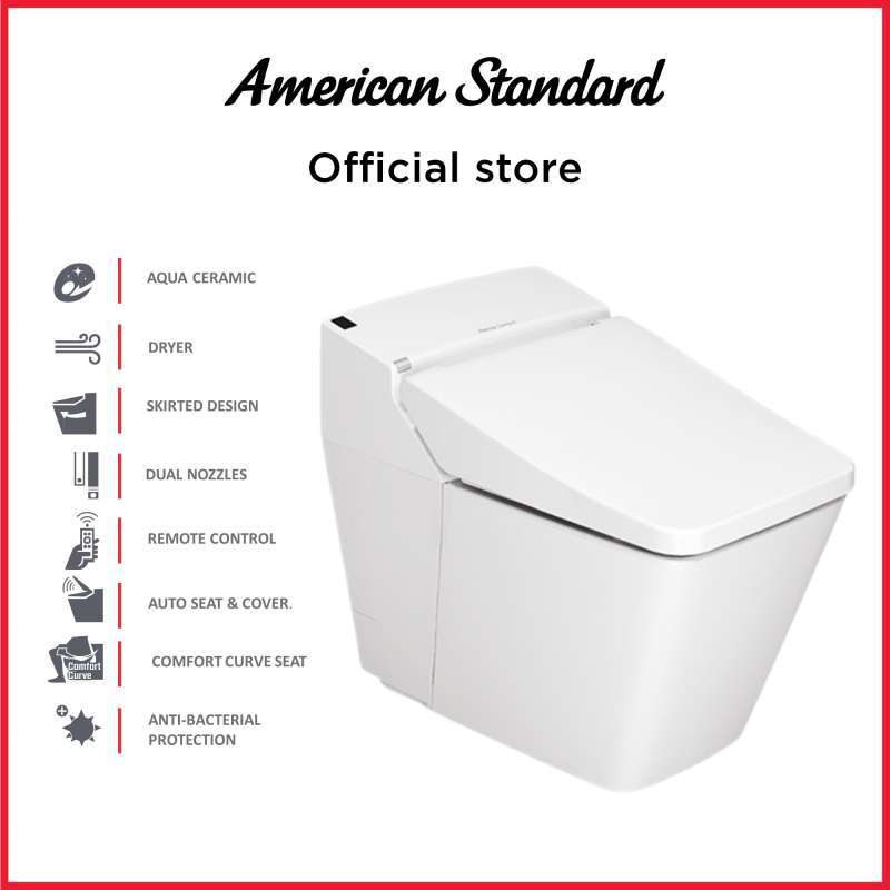 Jual American Standard Kloset Duduk Acacia Evolution Shower Toilet Auto White Di Seller