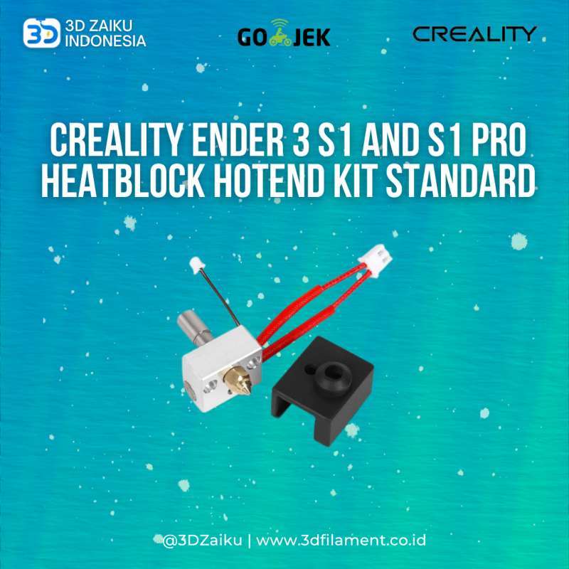 Jual Creality Ender 3 S1 and S1 Pro Heatblock Hotend Kit Standard di ...