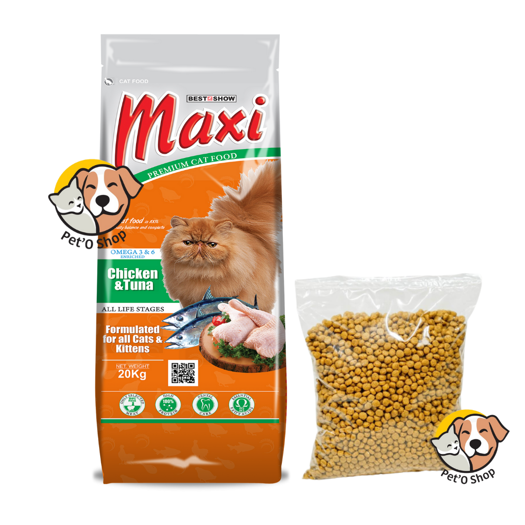 Maxi premium sales cat food