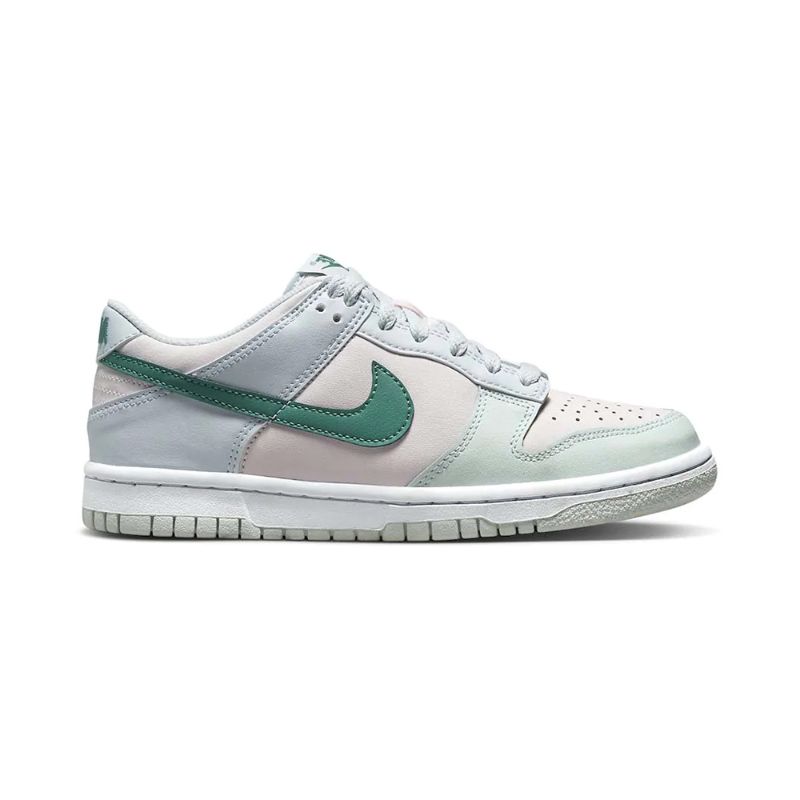 Jual Nike Dunk Low Mineral Teal GS Women 36 White Blue di