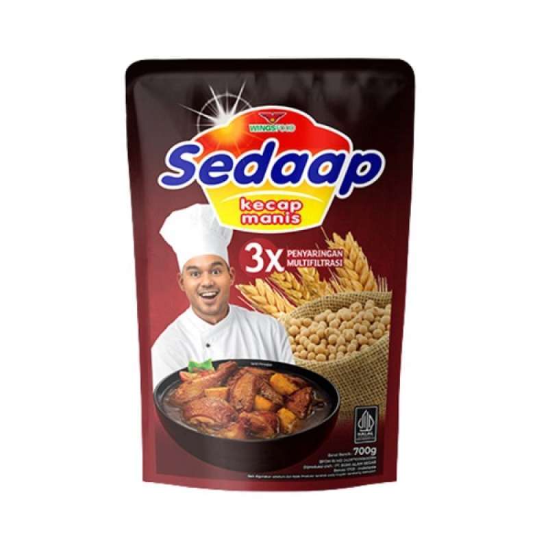 SEDAAP KECAP MANIS POUCH 700 GR