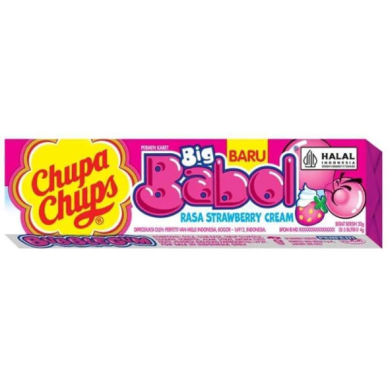 CHUPA CHUPS BIG BABOL STICK STRAWBERRY 20 GR - Main Image