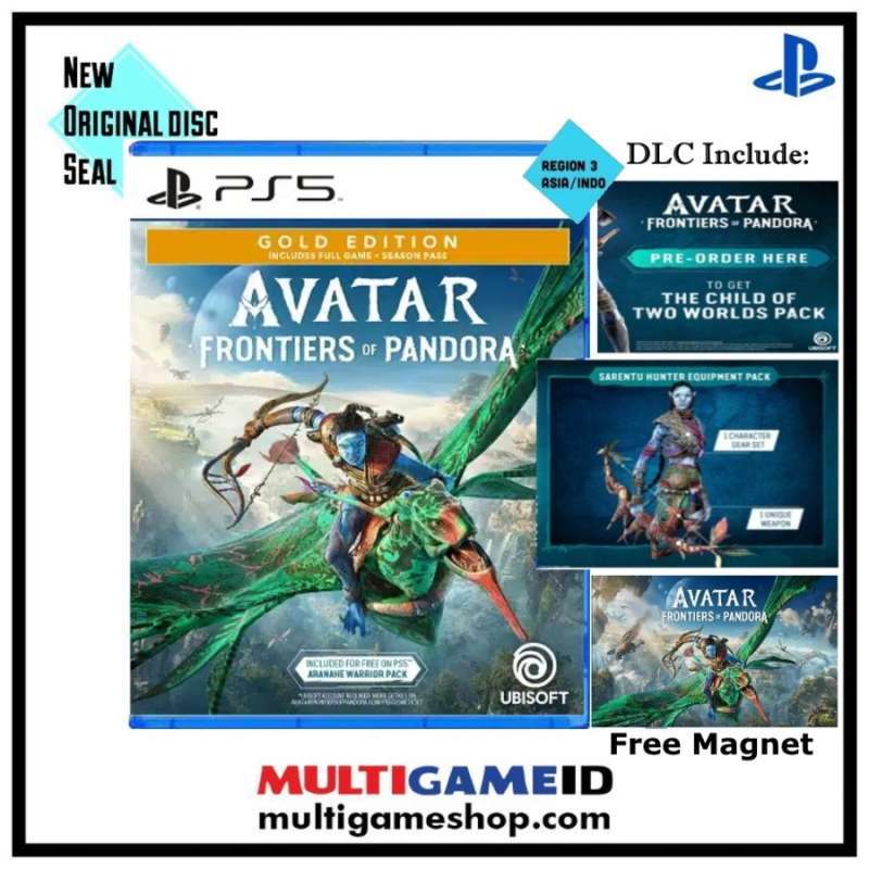 Jual PS5 Avatar Frontiers of Pandora GOLD Edition English Asia R3 Version di Seller