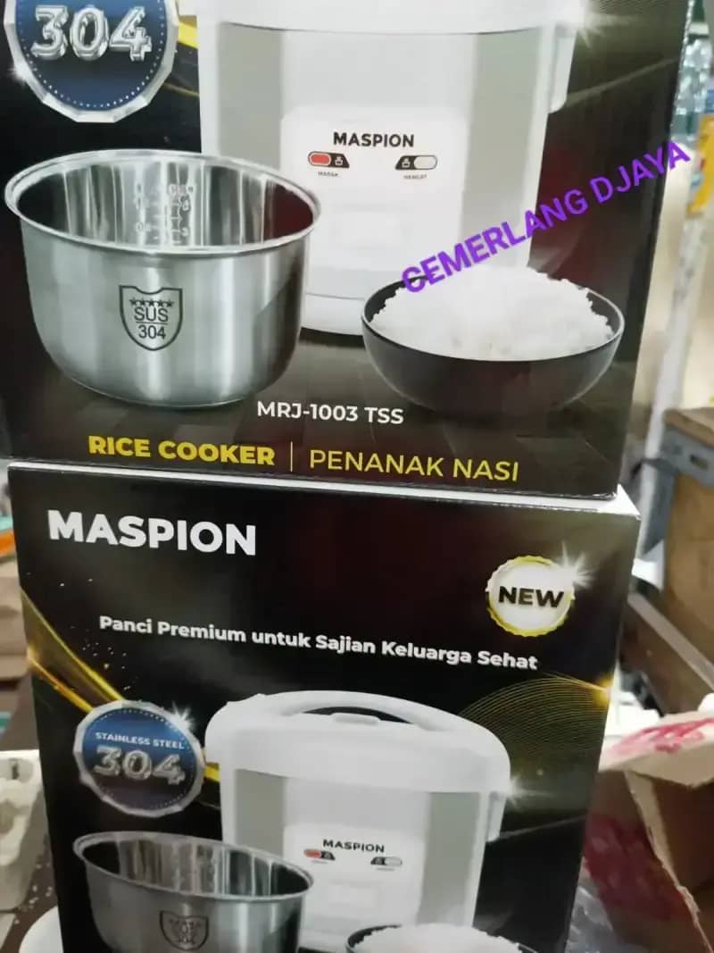 Jual Maspion Magic Com Rice Cooker 1l Body Panci Stainless Mrj