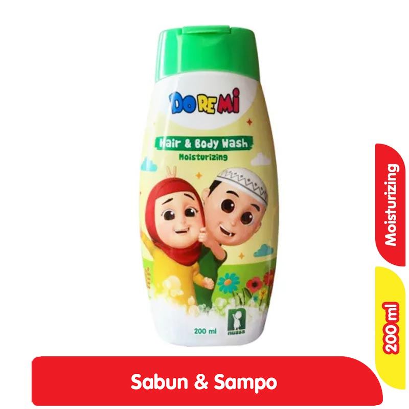 Doremi Sabun Mandi Sampo Anak Nussa Rarra 200 ml