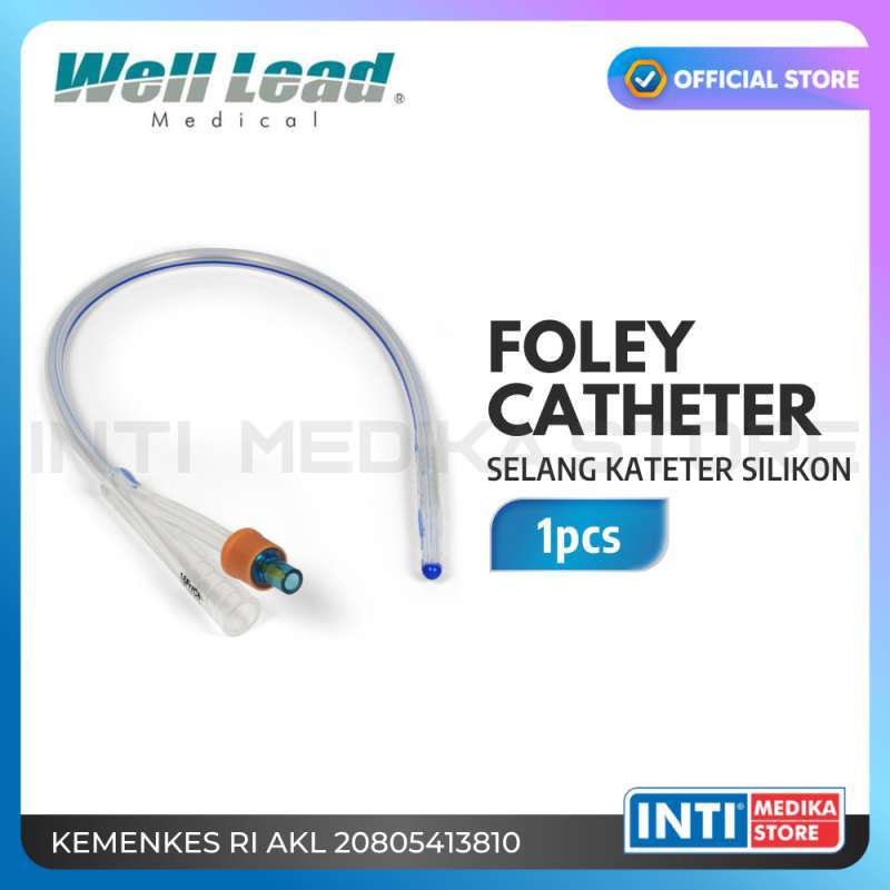 Jual WELL LEAD - Foley Catheter Silicone | Folley Selang Kateter ...