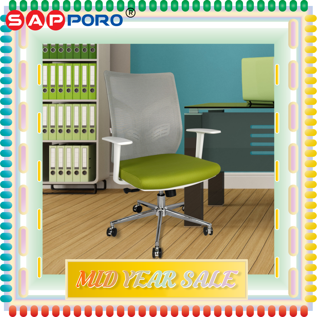 Promo [ BIG PROMO ] SAPPORO PLEVEN Kursi kantor Kursi Jaring