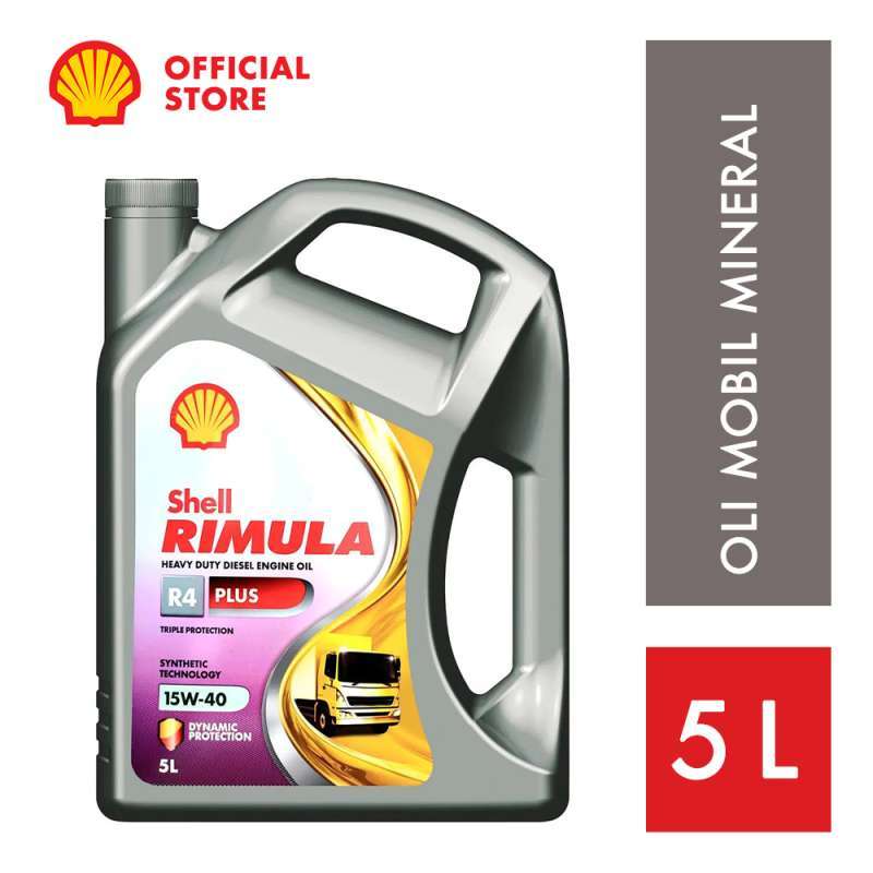 Oil Shell Mobil Jual Oli Mesin Mobil Shell Rimula R4 Plus (5l) Di Seller Shell ...