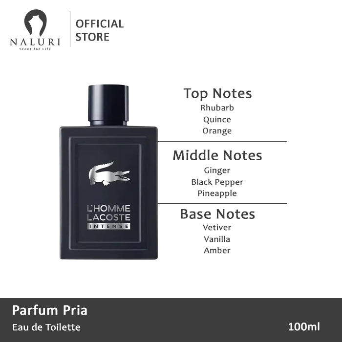 Parfum lacoste homme top intense