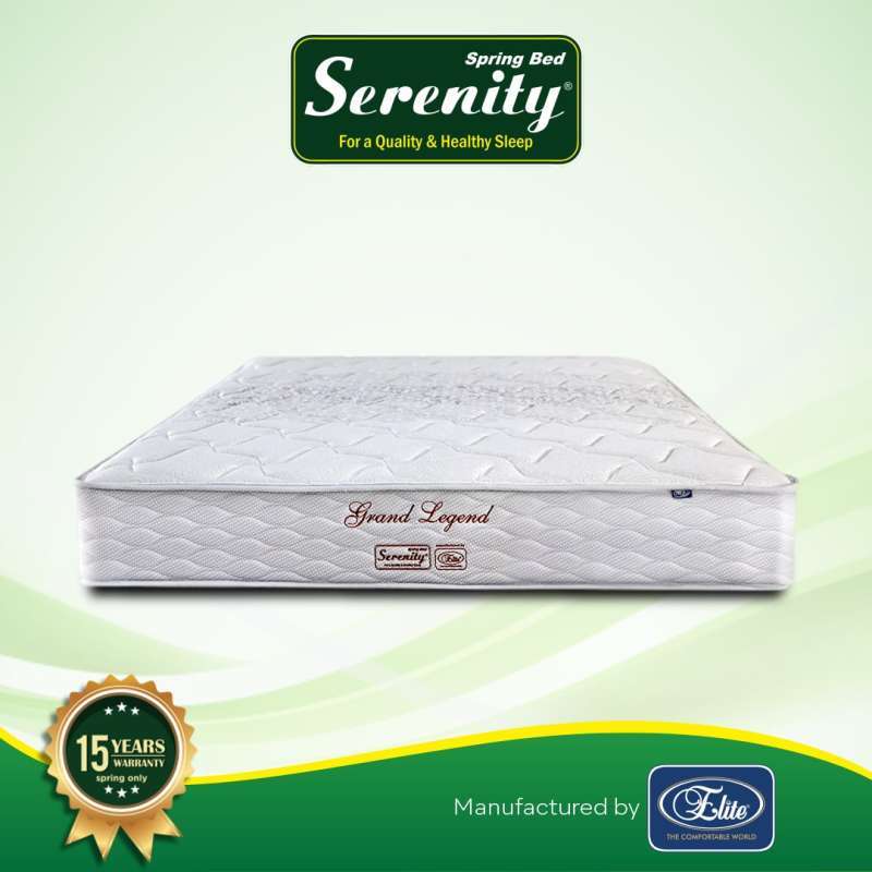 Promo Serenity By Elite Springbed Kasur Grand Legend New Edition 100