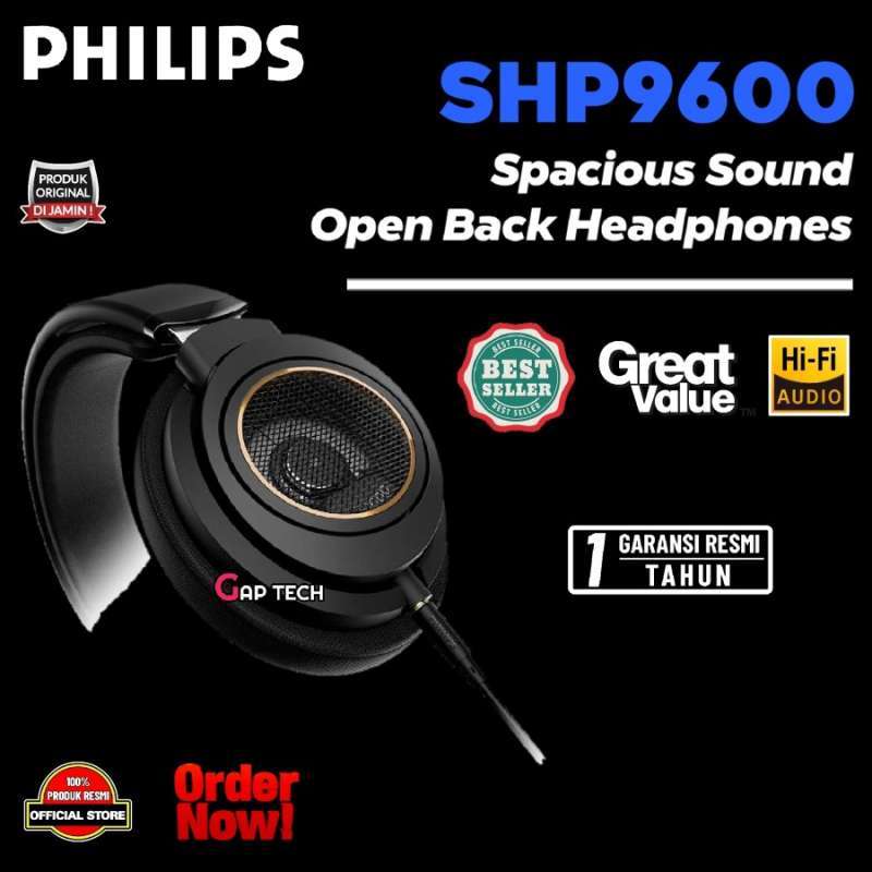 Shp 9600 Philips Headphones Open Back Philips SHP9600 Wired Over