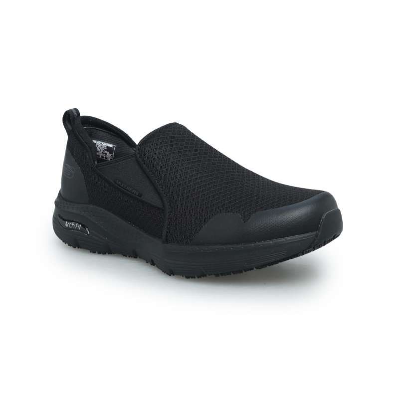 Jual Skechers Men Slip On Shoes Arch Fit Sr Sepatu Pria [ske200026blk
