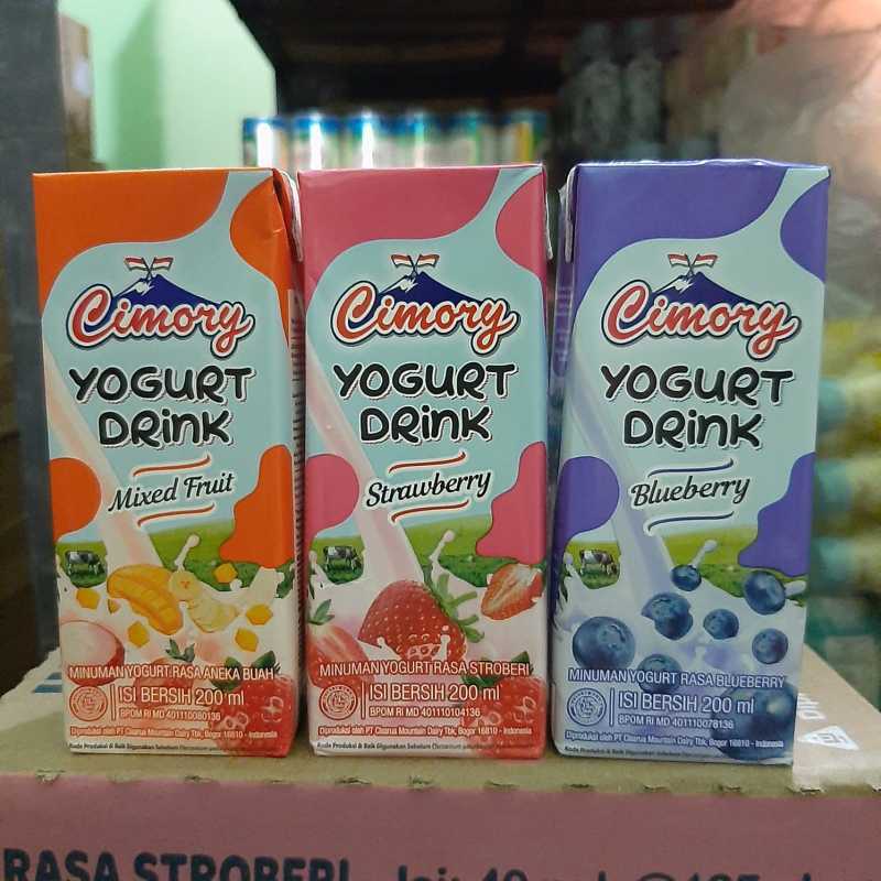 Jual Cimory Yogurt Drink 200 ml [SATUAN] Mixed Fruit di Seller JM