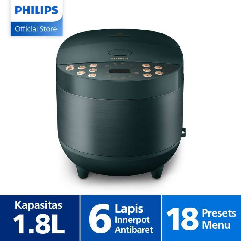 Promo Philips Digital Rice Cooker / Magic Com Hd4515/91 1.8 L Lapisan