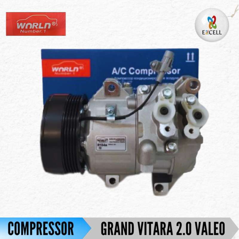 Jual Compressor Kompresor Ac Mobil Suzuki Grand Vitara 2.0 Valeo Di