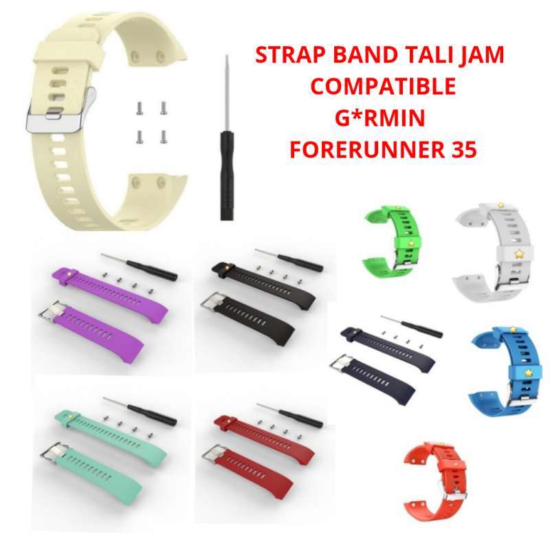 Garmin Fr35 Strap Garmin Forerunner 35 FR 35 Strap Band Tali Jam Putih