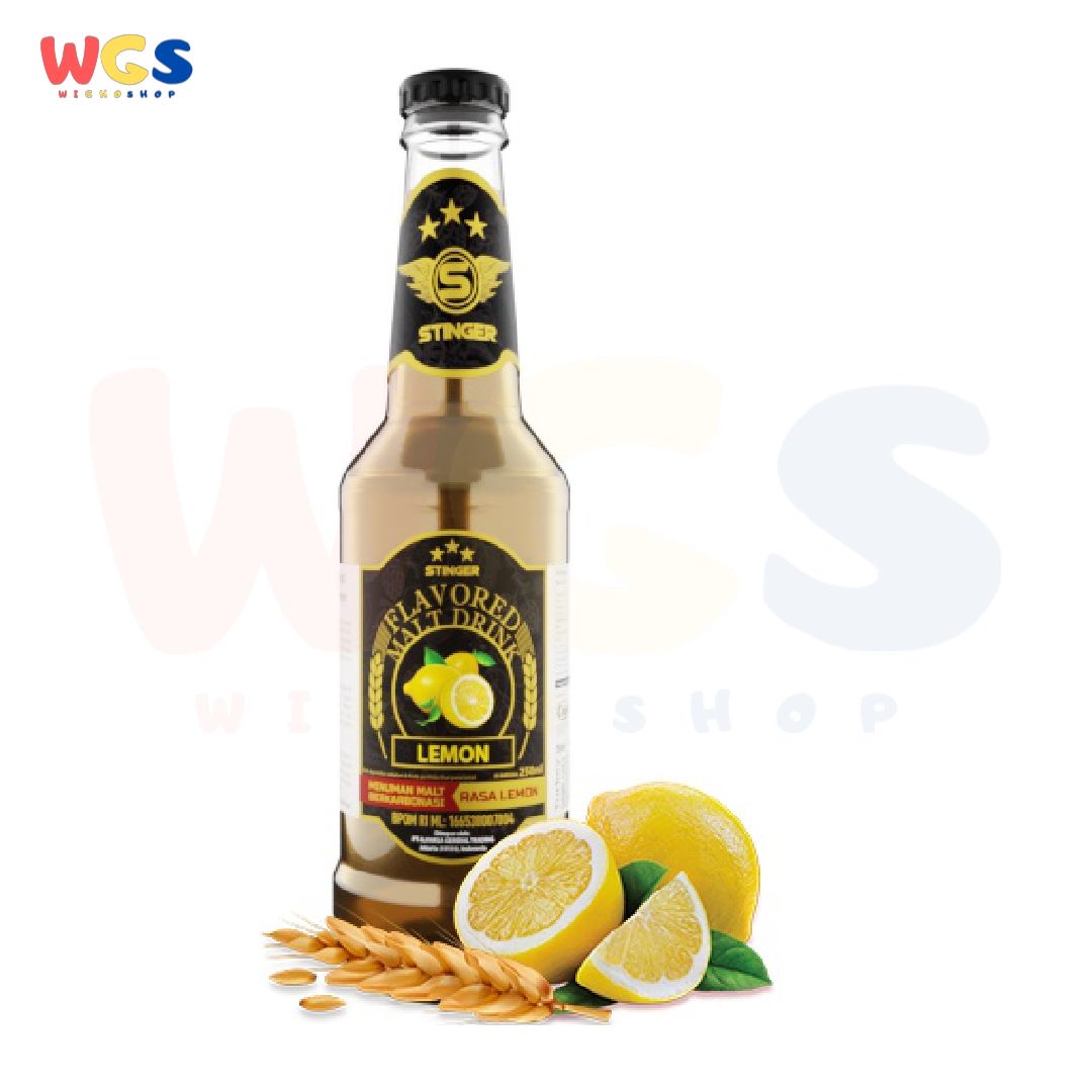 Jual Stinger Lemon Flavored Malt Drink Classic NonAlcoholic 250ml