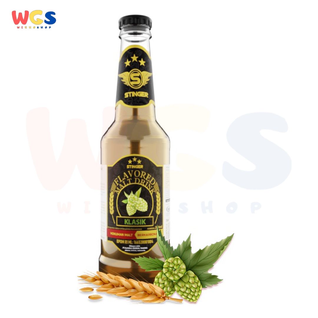 Jual Stinger Klasik Flavored Malt Drink Classic NonAlcoholic 250ml