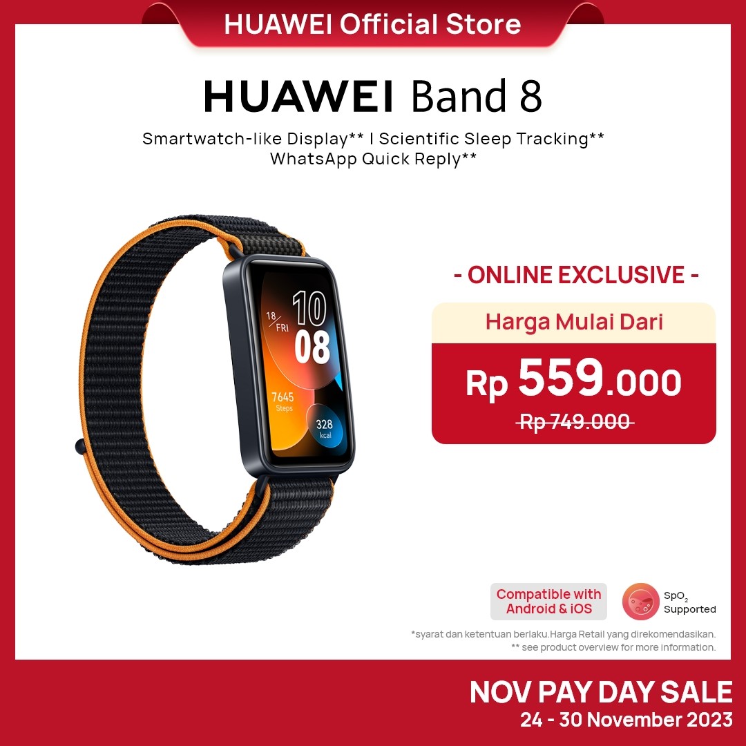 Harga jam huawei on sale