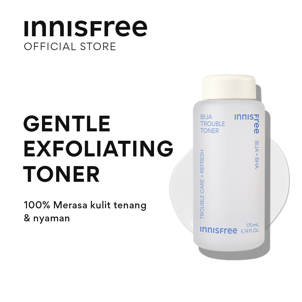 Promo Innisfree Bija Trouble Skin Toner 170ml Diskon 10 Di Seller