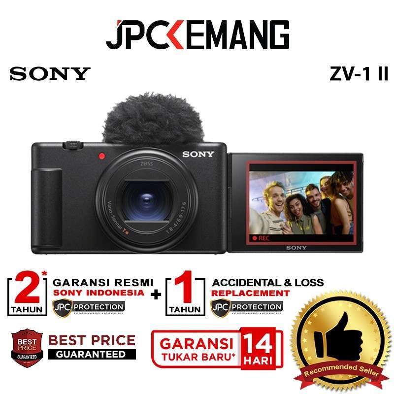 Promo Jpc Kemang Sony Zv1 Ii Vlogging Camera Sony Zv-1 Mark Ii Sony Z