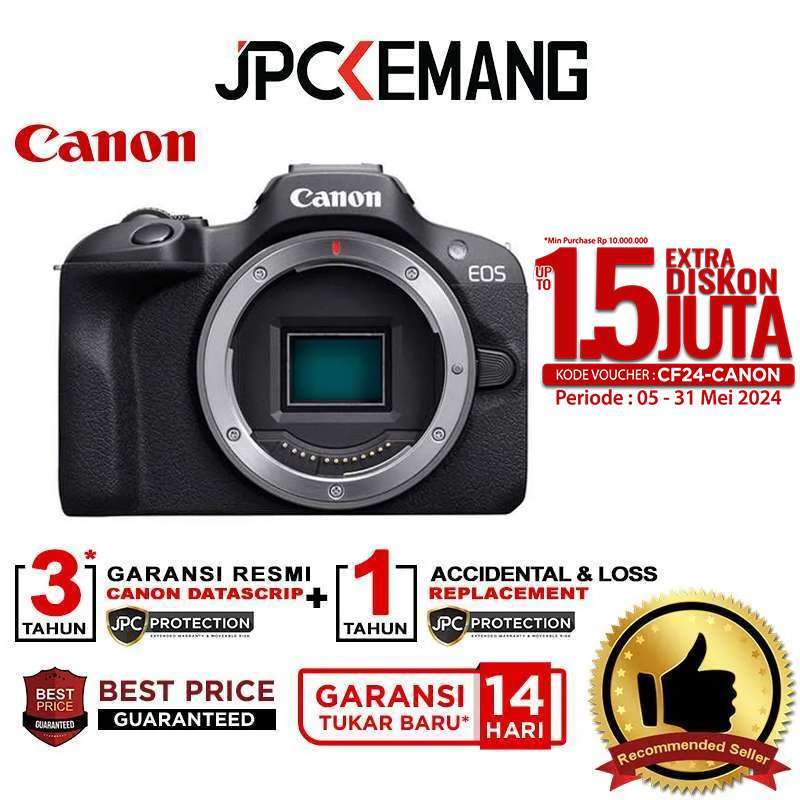 Promo Jpc Kemang Canon Eos R100 Body Only Mirrorless Camera Canon R 100 ...
