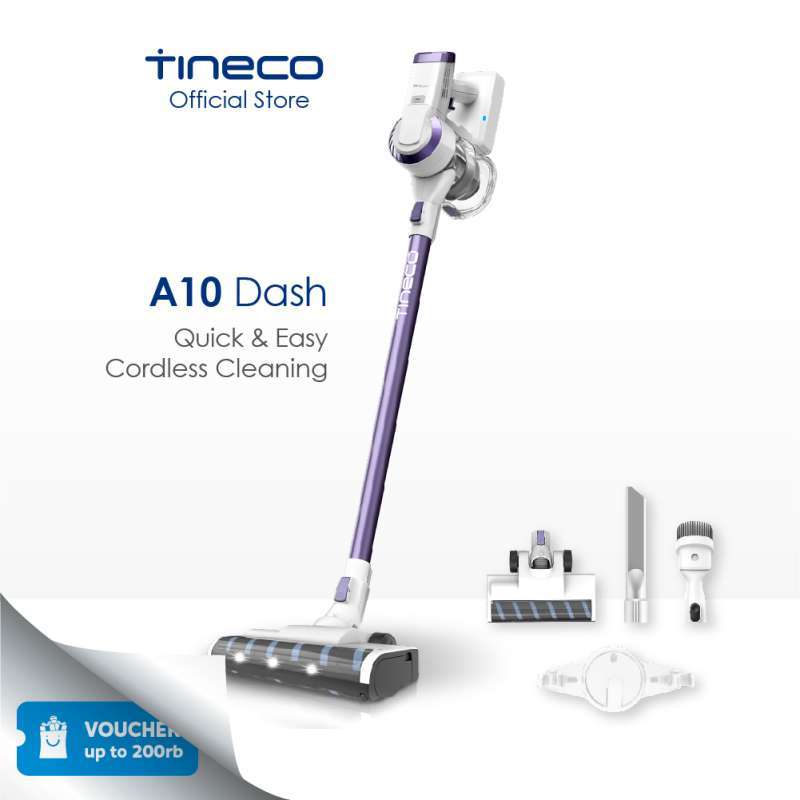 Jual Tineco A10 Dash Powerful Cordless Stick Handheld Vacuum Cleaner