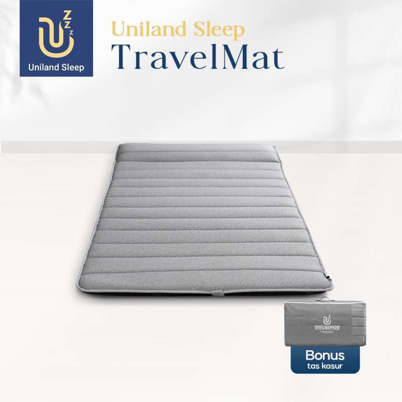 Uniland Sleep Kasur Lipat 90x200 / Travel Bed Mattress Bonus Tas
