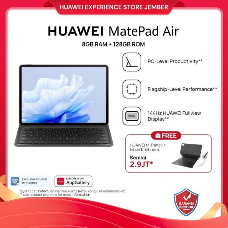 Jual Huawei Matepad Air Tablet [8+128g]| Pc-level Productivity | 144hz ...