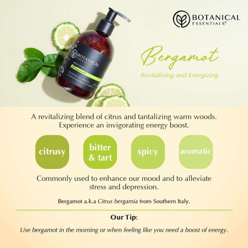 Jual Botanical Essentials - Body Lotion Bergamot 300ml Di Seller ...