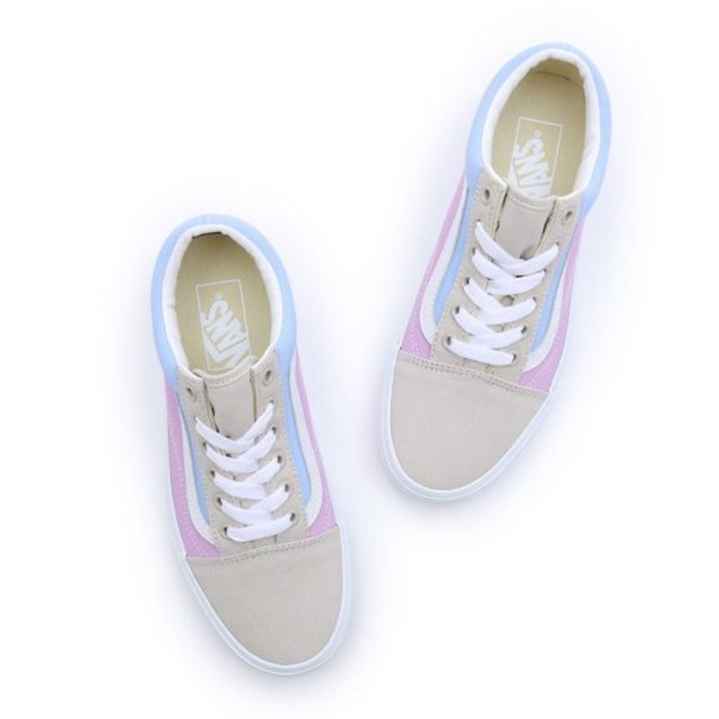 Old Skool Sepatu Vans Rainbow Vans Old Skool Pastel Rainbow Sweet