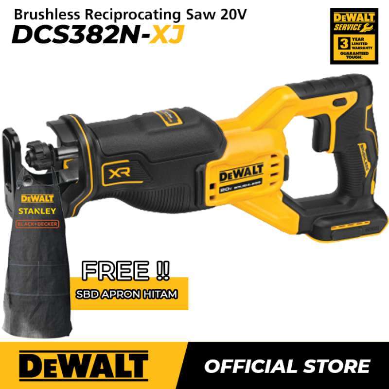 Promo Dewalt Brushless Reciprocating Saw 20V Max XR DCS382N (Unit Only
