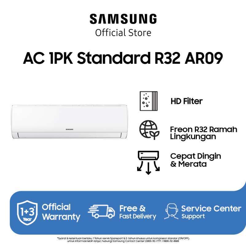 Promo Samsung Ac Standard 1pk Standard R32 - Ar09bghqasinse Diskon 11% ...