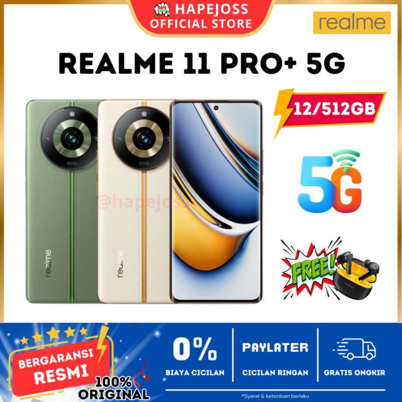 Jual Realme 11 Pro Plus 5G 12/512GB di Seller HapeJoss Official Store -  Hape Joss - Kota Semarang