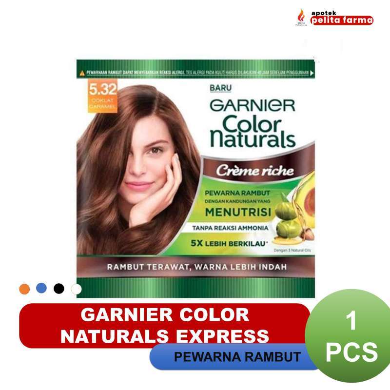 Jual GARNIER COLOR NATURALS EXPRESS CREAM COKLAT KEHITAMAN di Seller