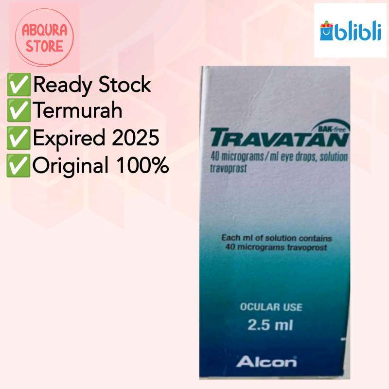 Jual Travatan Alcon Obat Mata Di Seller Abqura Store - Utan Kayu - Kota ...