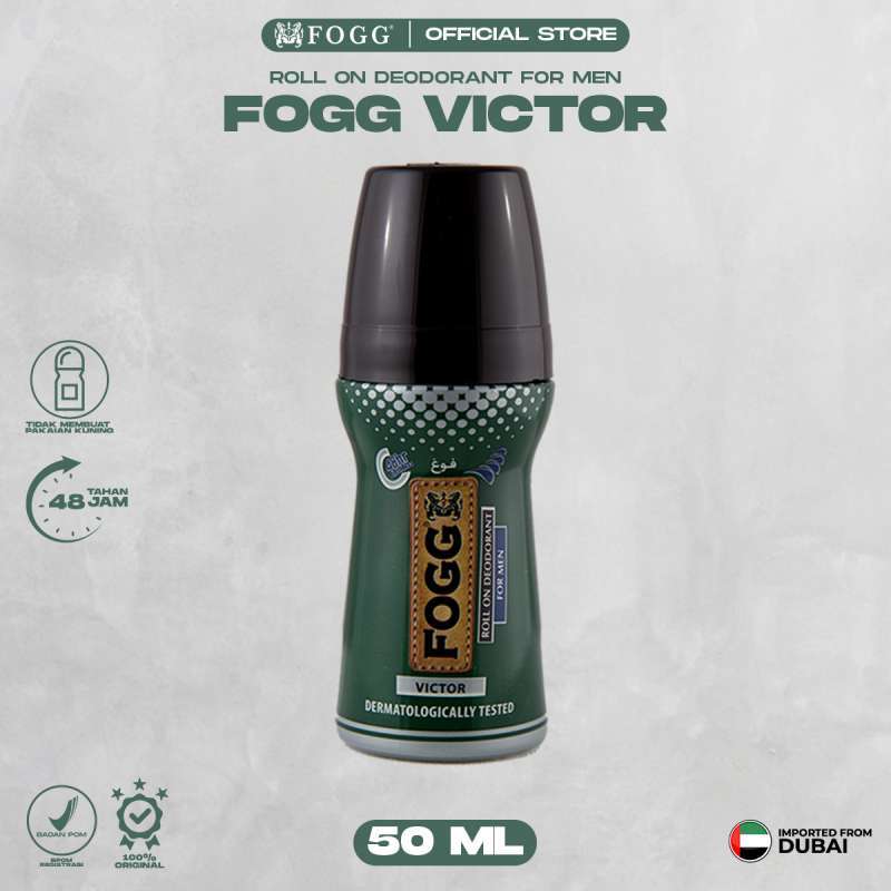 Promo Fogg Deodoran Roll On Victor 50ml Untuk Pria Diskon 44% Di