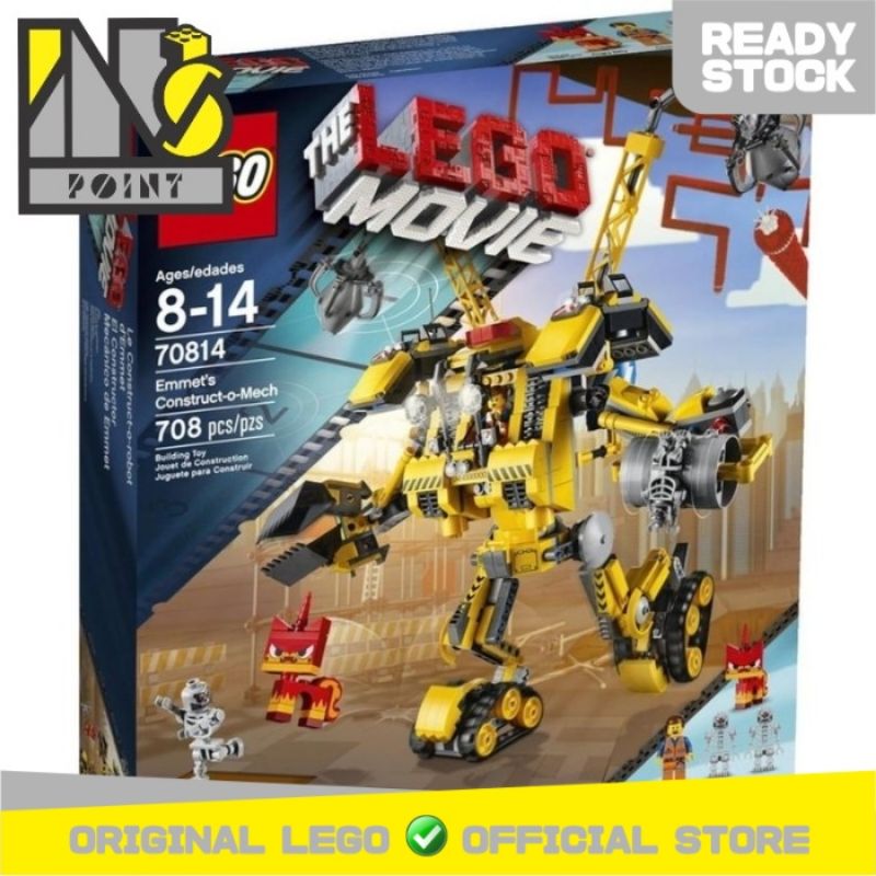 emmet's construct lego movie construction robot