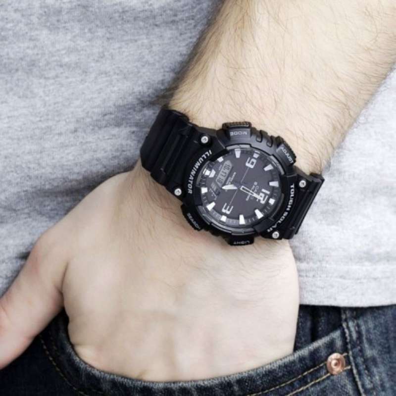 Promo CASIO ORIGINAL CASIO AQ S810W 1A2VDF JAM TANGAN PRIA JAM