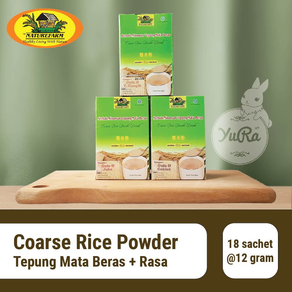 Jual Nature Farm Tepung Mata Beras / Coarse Rice Powder (CRP) Aneka ...