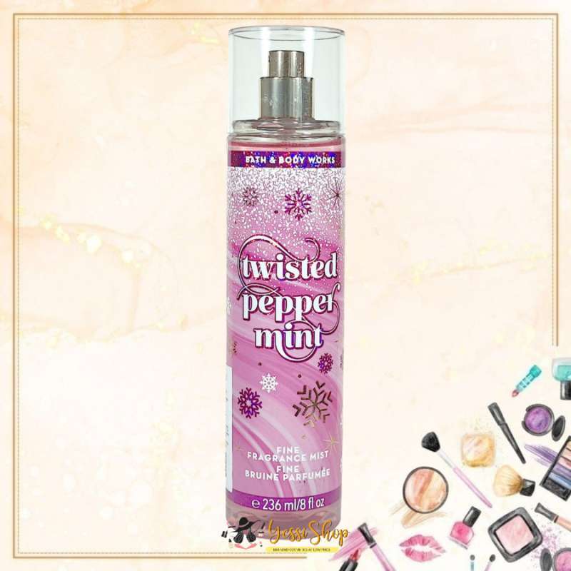 Twisted Peppermint Body Spray Tetapkan Fragrance Peppermint