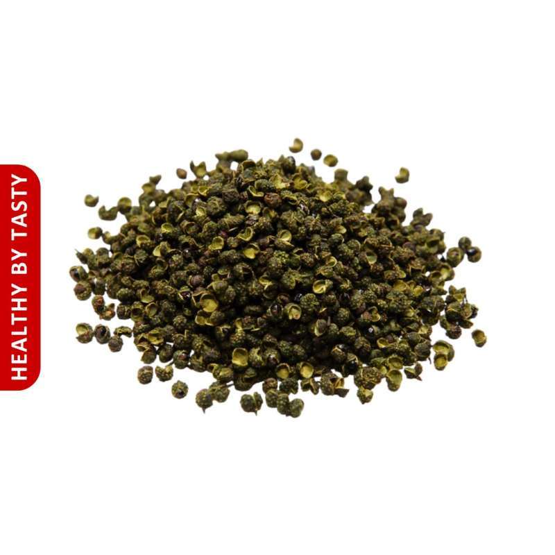 Jual Szechuan Green Pepper Lada Hijau Qing Hua Jiao Sichuan Biji Mala
