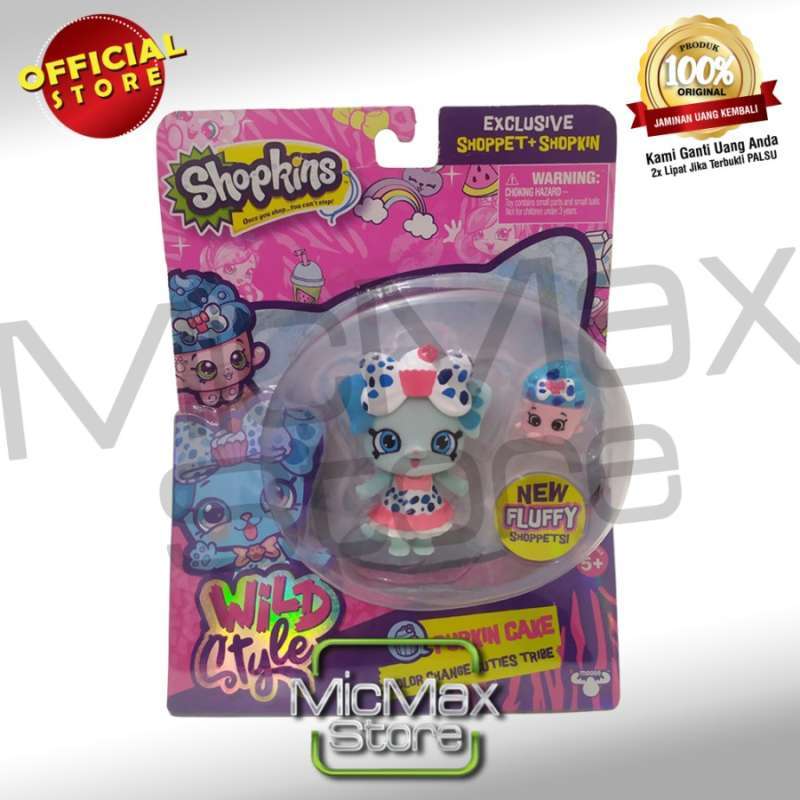 New Shopkins Shopkins New Fluffy Shoppets Pupkin Cake MS56978