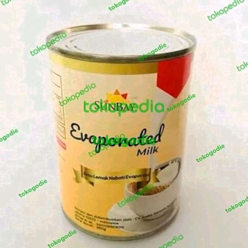 Jual susu evaporasi/sunbay evaporasi/1 kaleng evaporasi sunbay 380 gr