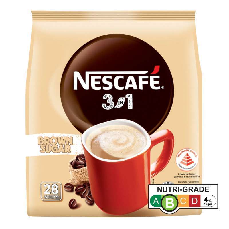 Jual Nescafe Original Instant Coffee Brown Sugar 3in1 Singapore 30