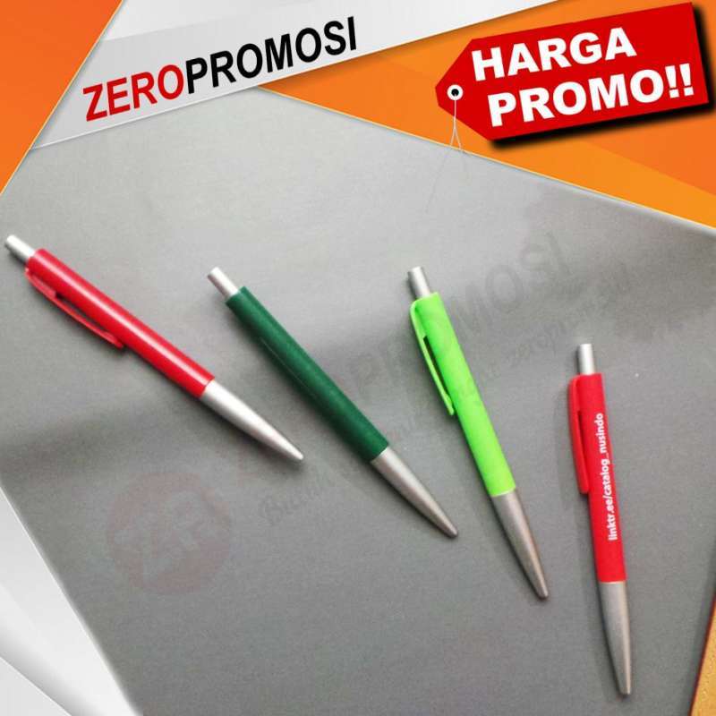 Souvenir Pulpen Plastik Pen 119 Custom