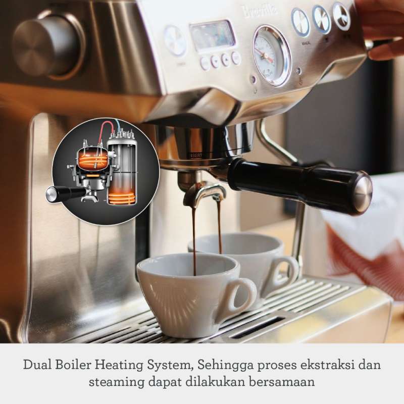 Double Boiler Espresso Machine Breville Dual Boiler Bes920xl