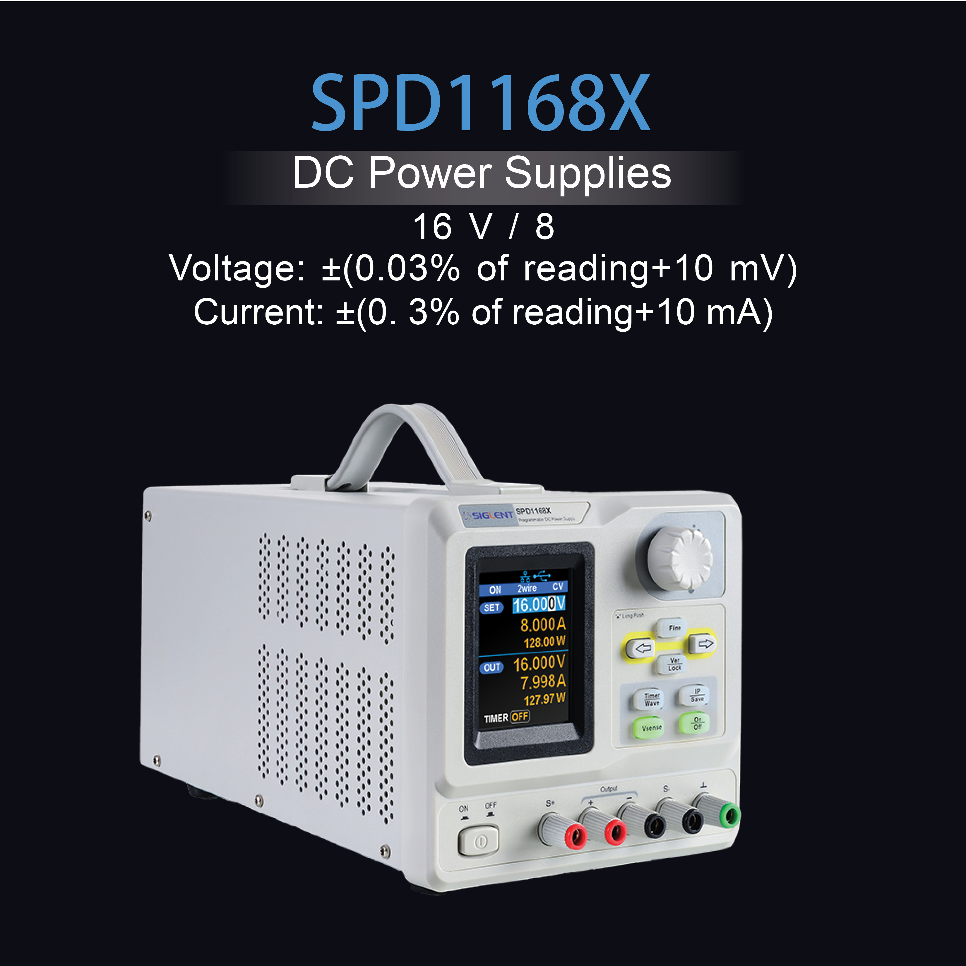 Jual Power Supply 0 to 16V / 0 to 8Amp Siglent SPD1168X di Seller YOUNG ...