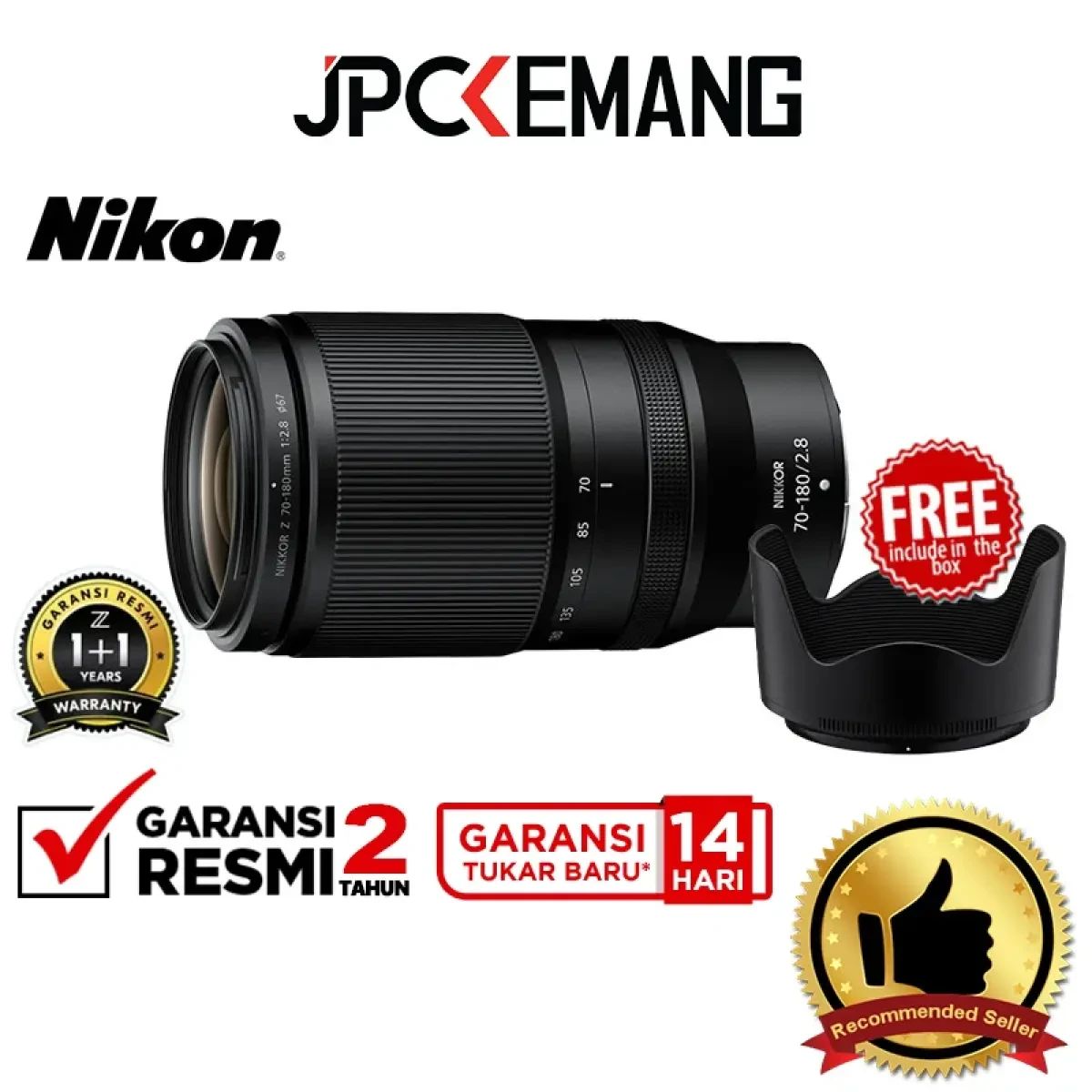 Nikon Z 70-180 f2.8 Review: Nikon Nikkor Z 70-180mm f/2.8 -